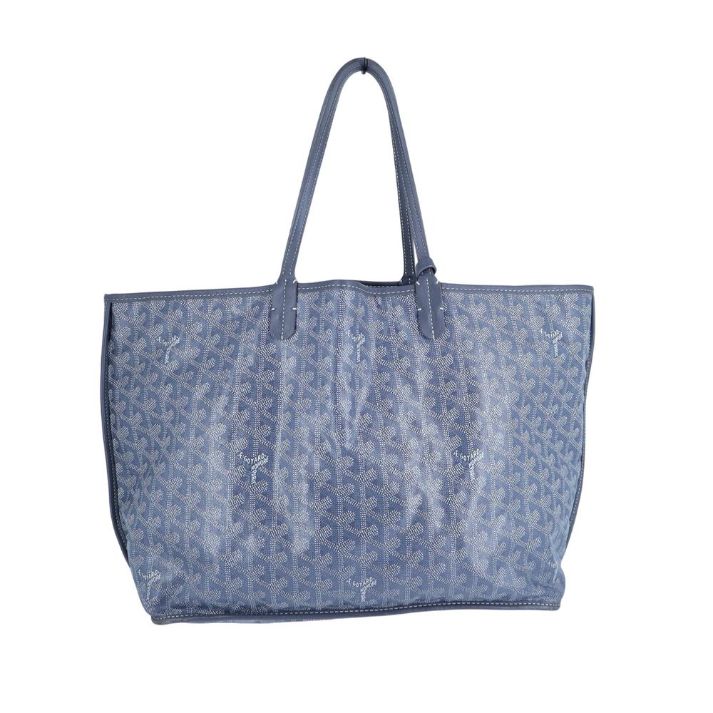 GOYARD Anjoy Reversible PM Tote Bag Gray Coated Canvas with Removable Pouch